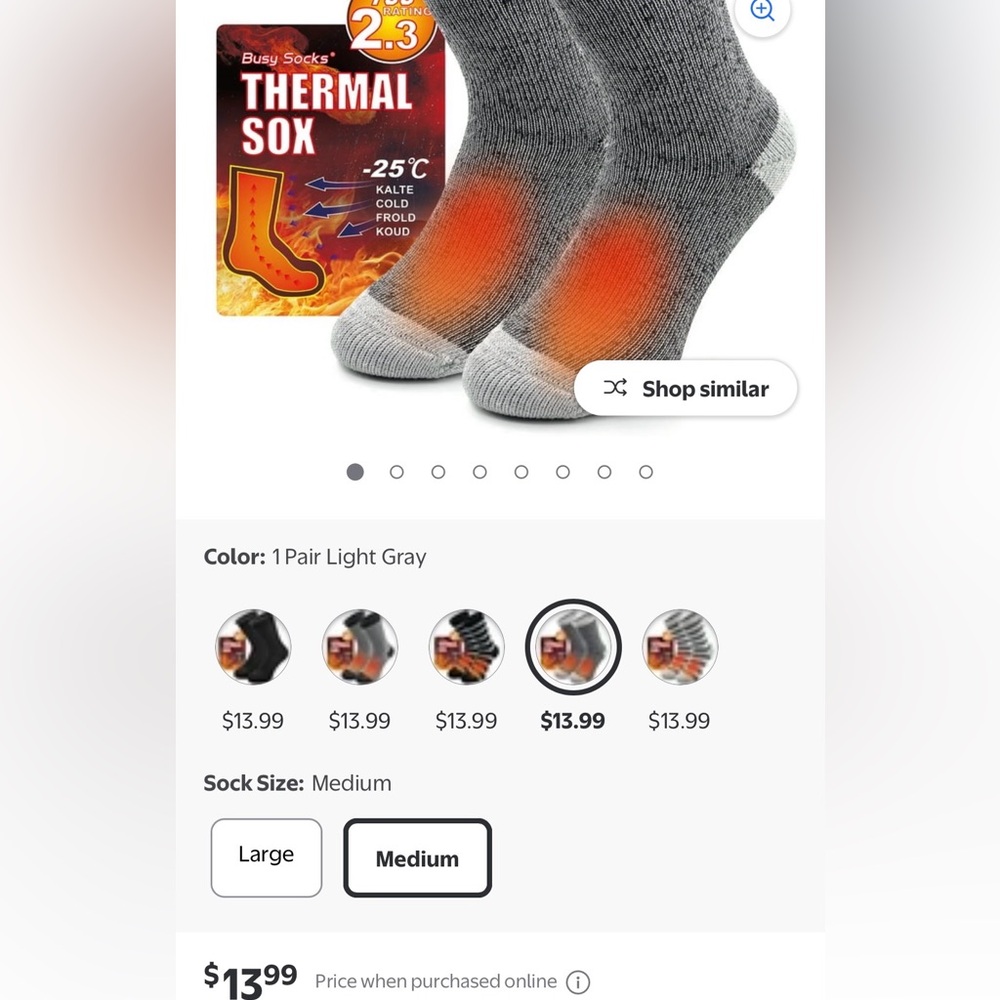 Busy Socks Brand Thermal Socks (-25C) - Picture 3 of 8